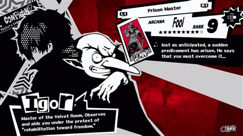 igor theme persona 5|persona 5 igor confidant.